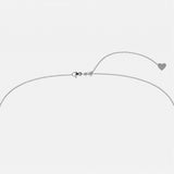 Hook Style of Round Lab Grown Diamond Thirteen Stone Demi Eternity Fashion Necklace | Adorn By You