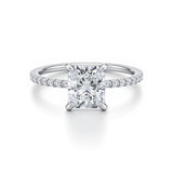 Radiant Pave Diamond Ring | Adorn By You