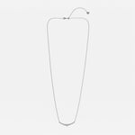 5 Carat total weight Round Lab Grown Diamond Thirteen Diamond Demi Eternity Fashion Necklace in 14K / 18K white gold which is of 18 inches in length | Adorn By You