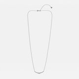 5 Carat total weight Round Lab Grown Diamond Thirteen Diamond Demi Eternity Fashion Necklace in 14K / 18K white gold which is of 18 inches in length | Adorn By You