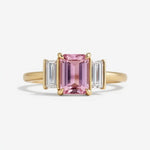 The Celestial Spectrum Diamond Ring Light Pink 2 | Adorn By You - Timeless Elegance