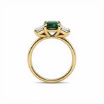 The Celestial Spectrum Diamond Ring Top View | Adorn By You - Timeless Elegance