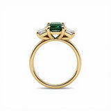 The Celestial Spectrum Diamond Ring Top View | Adorn By You - Timeless Elegance