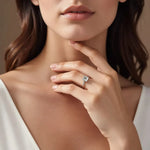 1.00 Carat Emerald Cut Diamond Engagement Ring - Adorn By You - Timeless Elegance