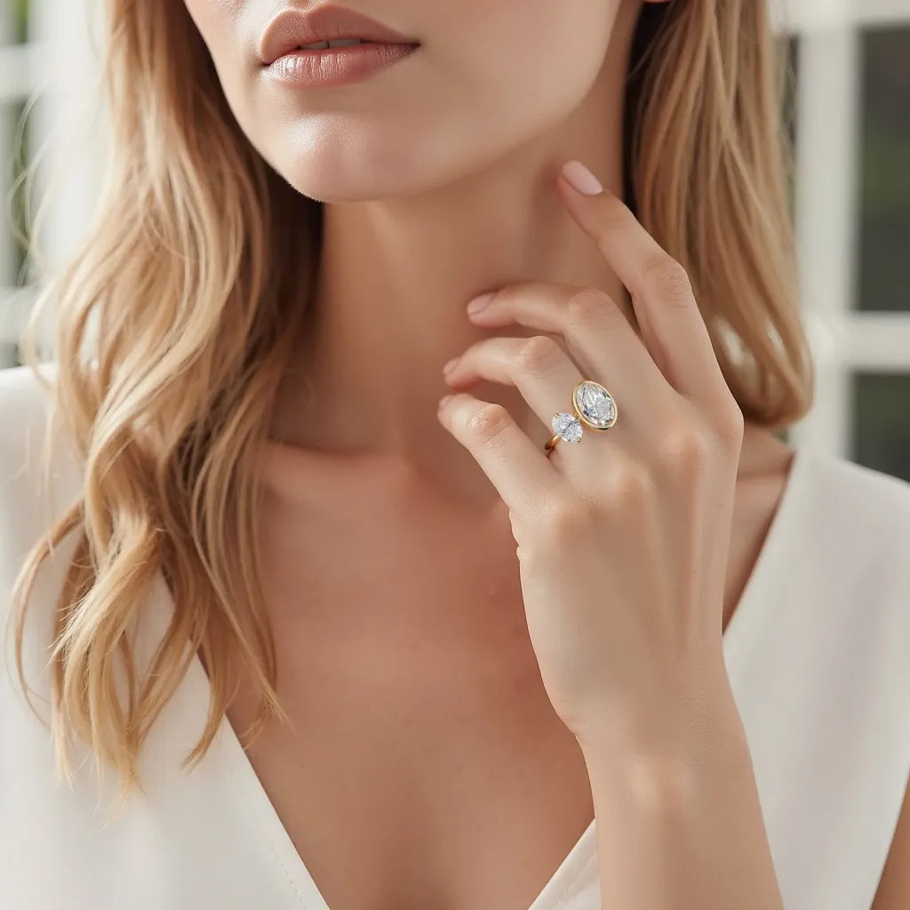 Toi et Moi Engagement Ring – A Timeless Symbol of Love - Adorn By You - Timeless Elegance