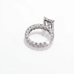 Exquisite Transparent Diamond Ring – 12.00 Carat Brilliance - Adorn By You - Timeless Elegance