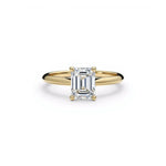 1.00 Carat Emerald Cut Diamond Engagement Ring - Adorn By You - Timeless Elegance