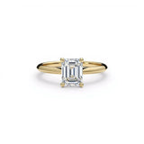 1.00 Carat Emerald Cut Diamond Engagement Ring - Adorn By You - Timeless Elegance
