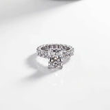 Exquisite Transparent Diamond Ring – 12.00 Carat Brilliance - Adorn By You - Timeless Elegance