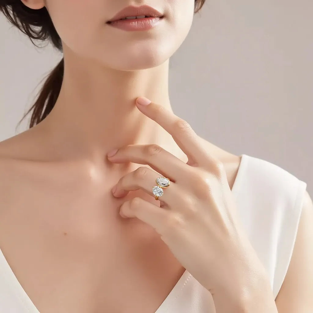 Toi et Moi Engagement Ring – A Timeless Symbol of Love - Adorn By You - Timeless Elegance