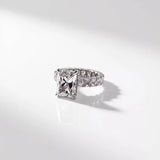 Exquisite Transparent Diamond Ring – 12.00 Carat Brilliance - Adorn By You - Timeless Elegance